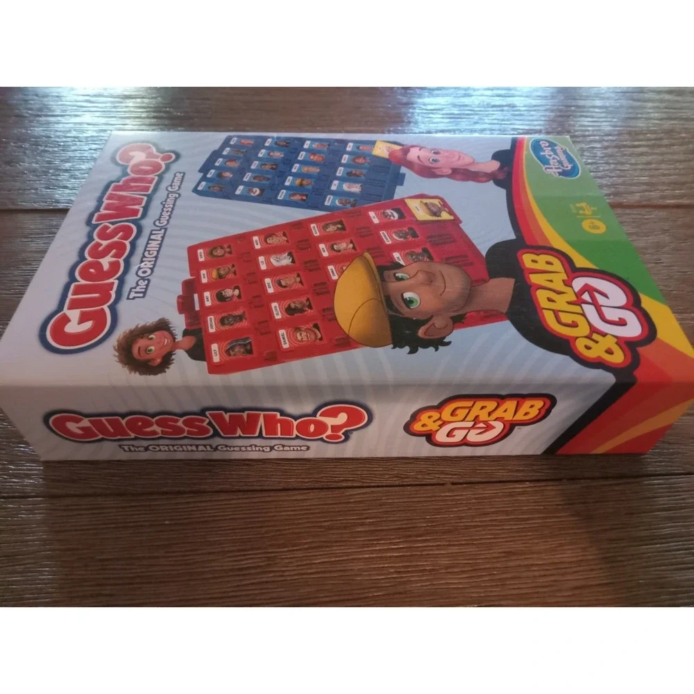 Hasbro Guess Who? Grab And Go Travel Board Game Ages 6+ NEW